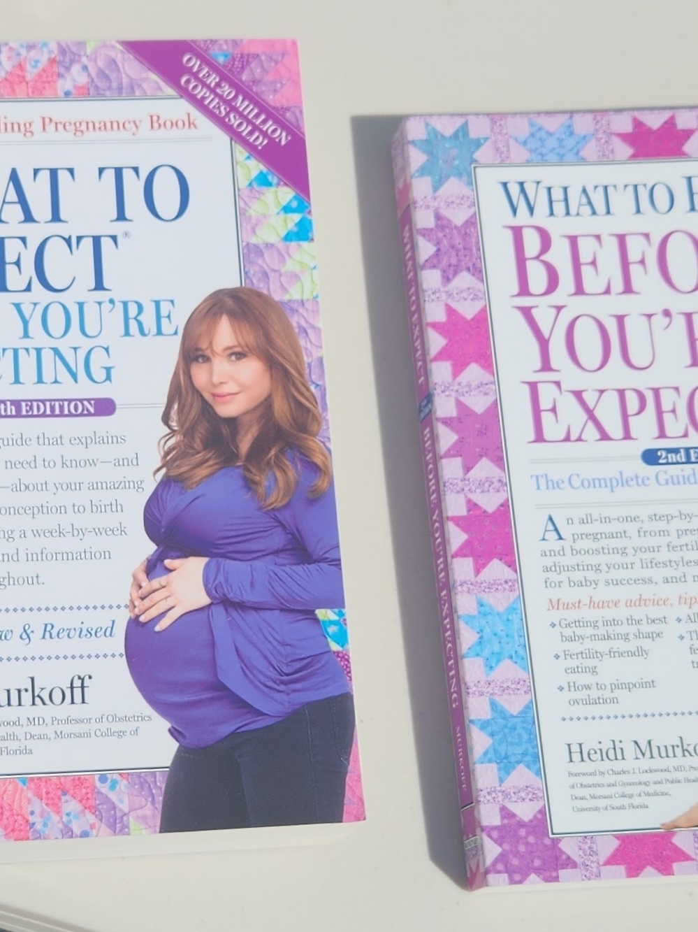 What to Expect When You're Expecting & Before You're Expecting By Heidi Murkoff